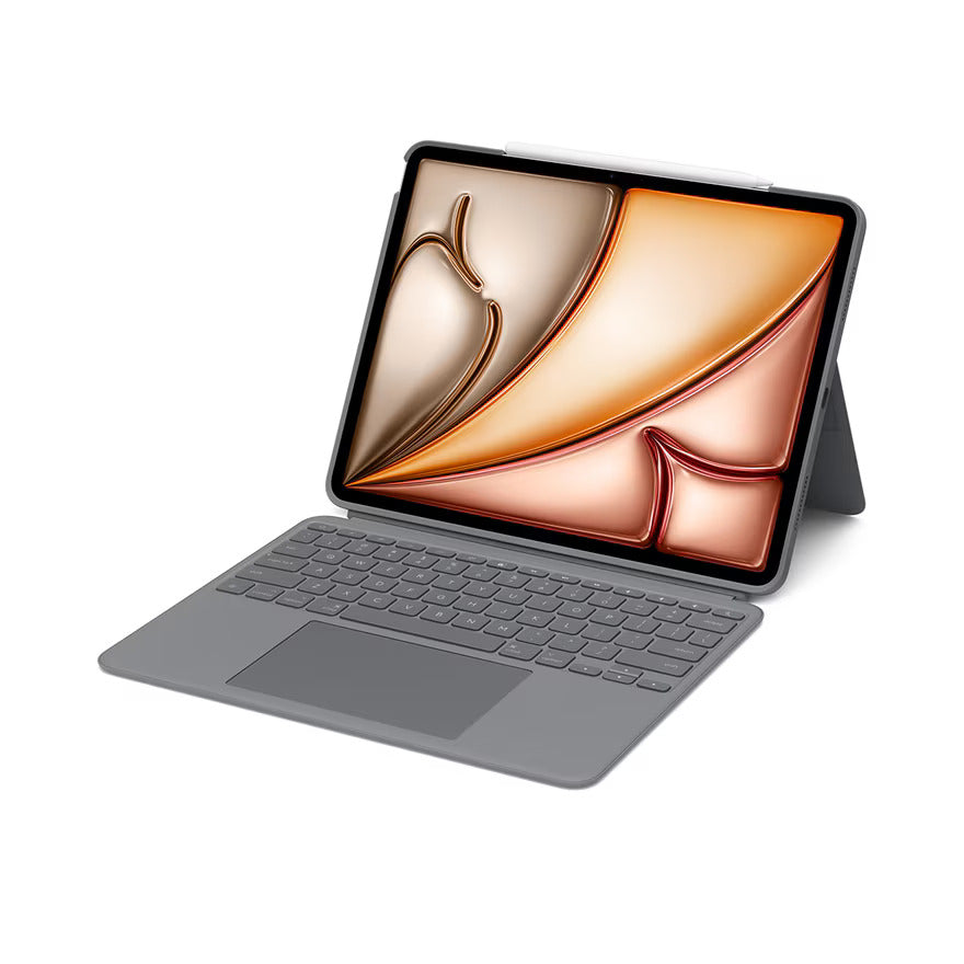 LOGITECH Combo Touch - iPad Air 13" M2 (2024) Keyboard Case with Trackpad