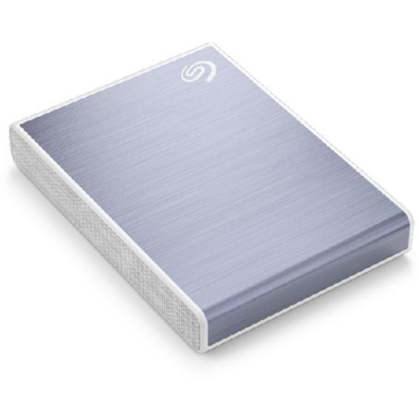 Seagate One Touch STKG500402 500 GB Solid State Drive - External - Blue
