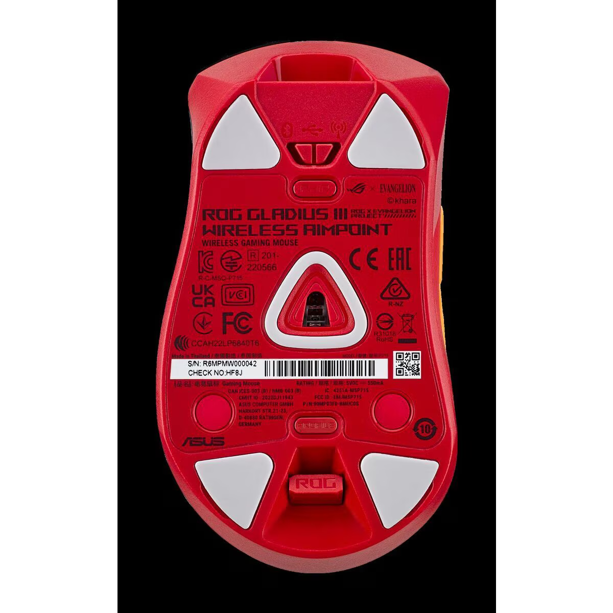 ASUS ROG Gladius III Wireless AimPoint EVA-02 Edition Gaming Mouse