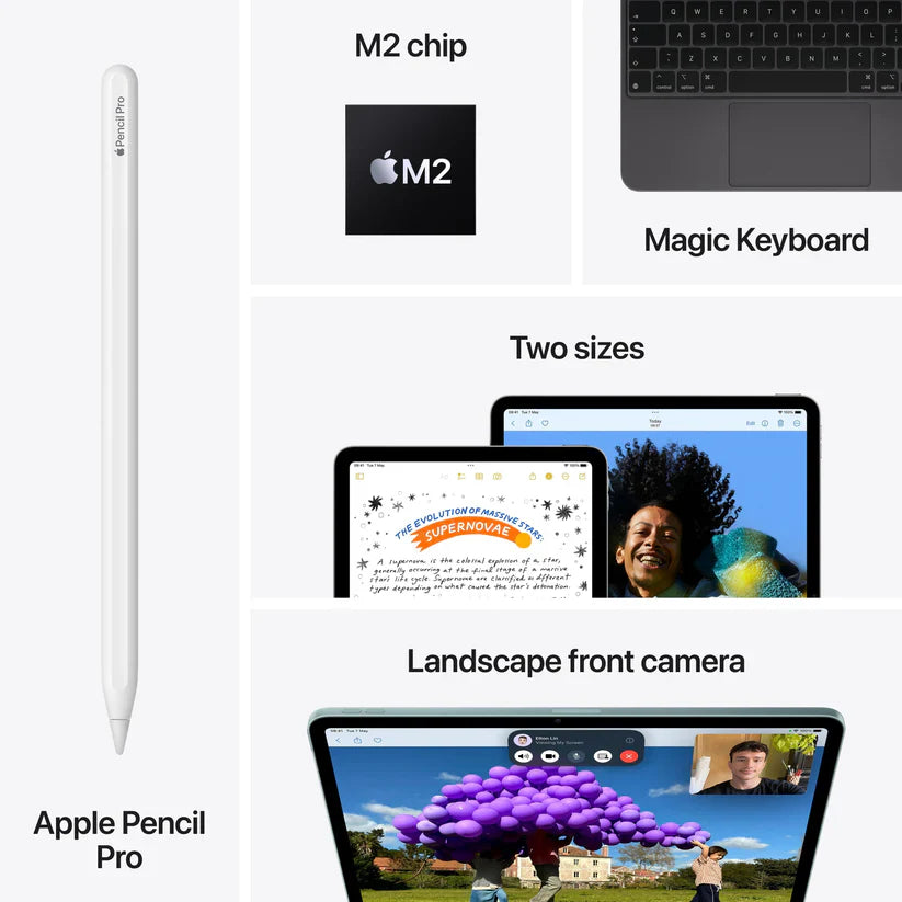 Apple iPad Air 13 M2 WiFi Only (Grade A Used) 512GB