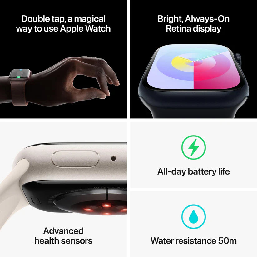 Apple Watch S9 Aluminum 45mm GPS Certified Pre-Owned Non-Active